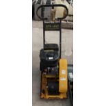 STROKES YELLOW WACKER PLATE NO VAT