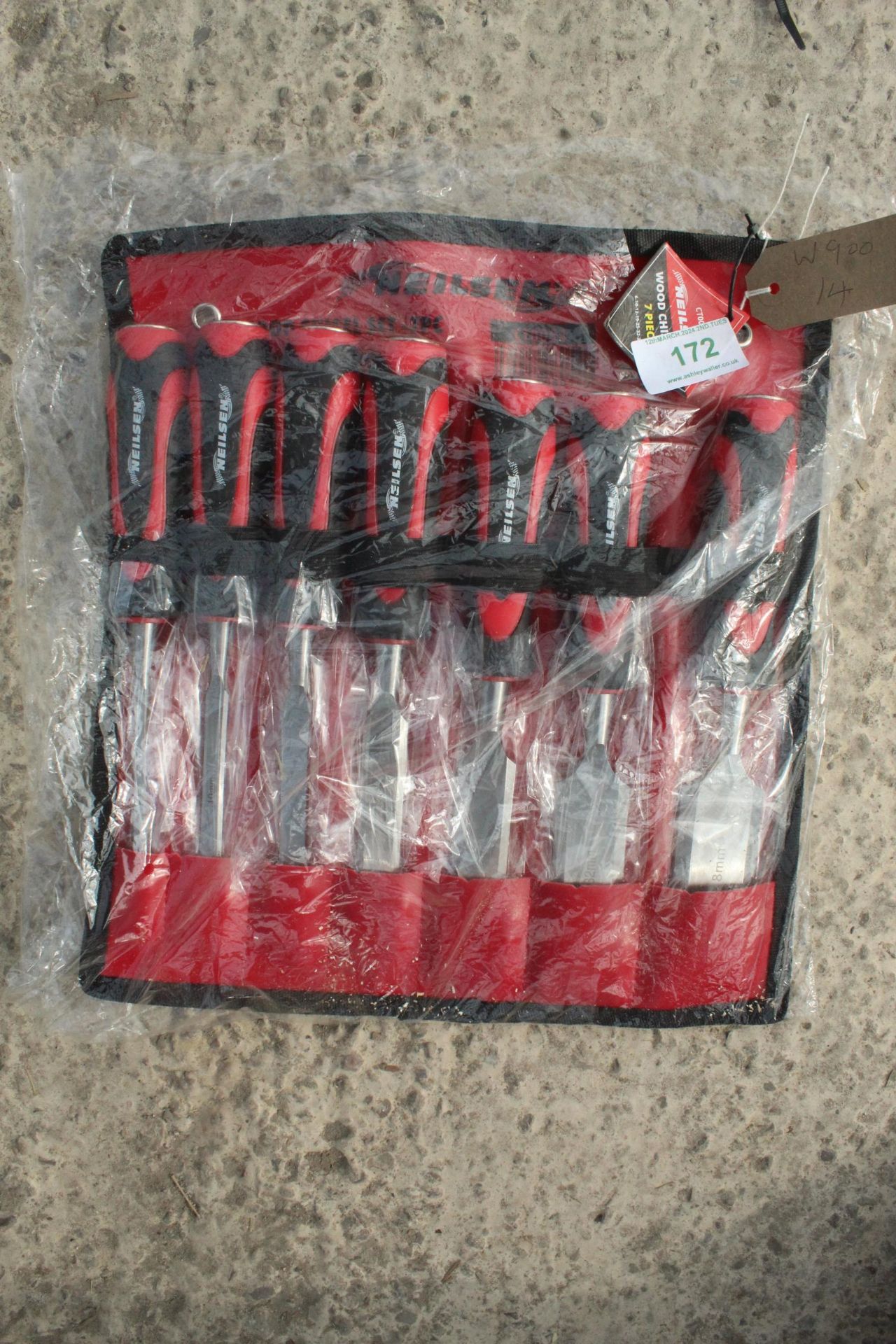 NEW 7 PIECE WOOD CHISEL SET NO VAT