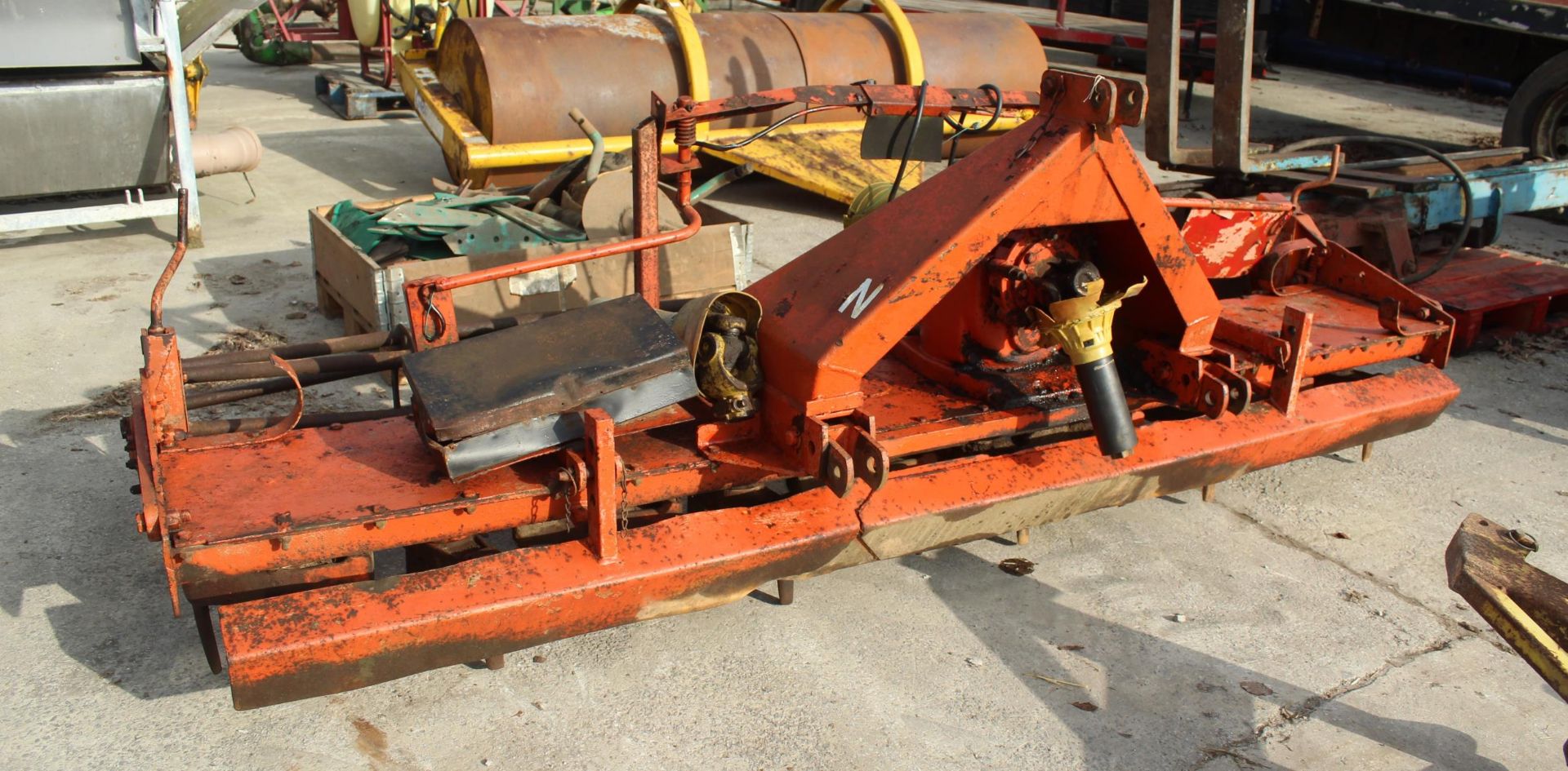 KUHN POWER HARROW IN GOOD WORKING ORDER NO VAT