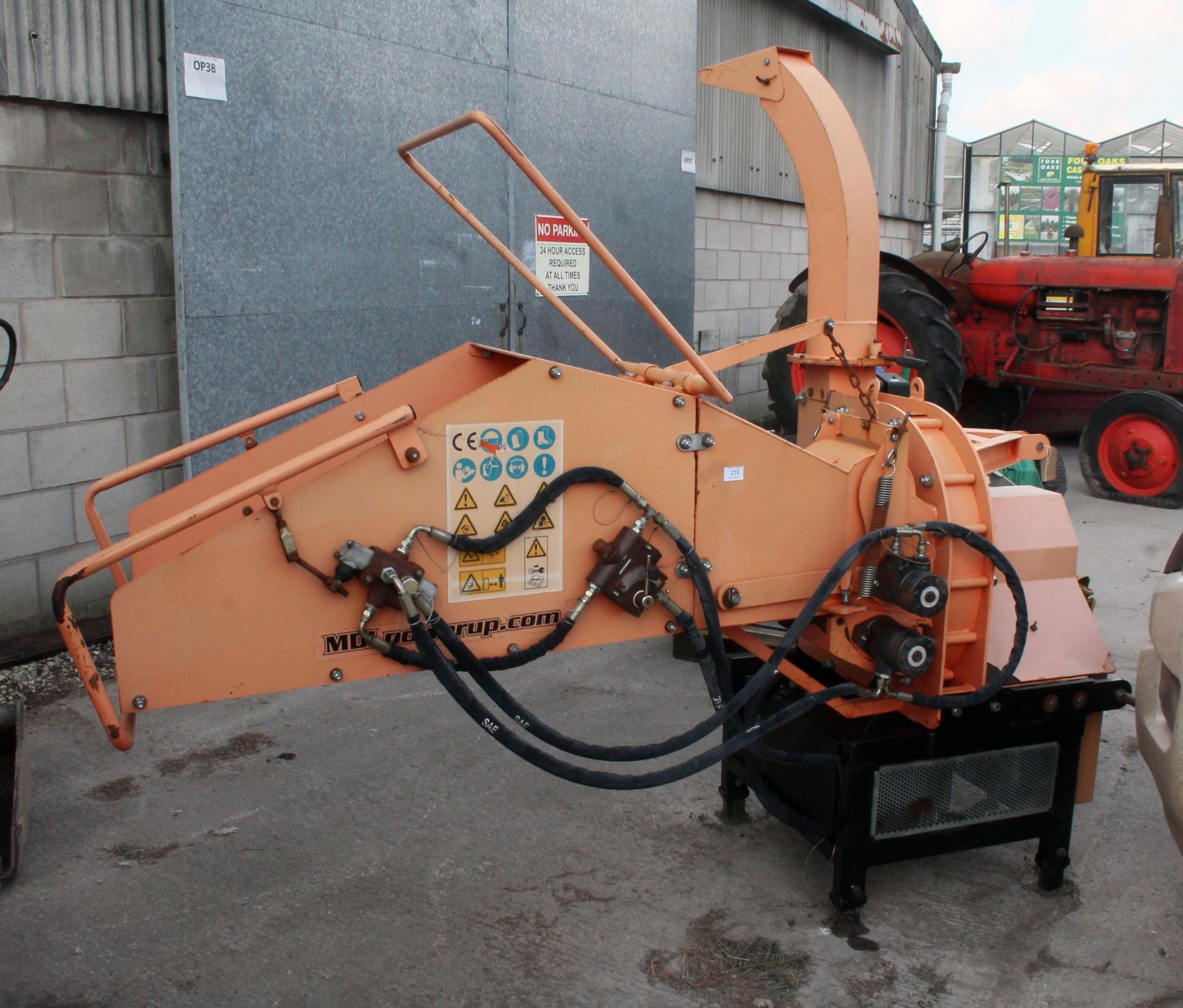 POWER PTO WOODCHIPPER NO VAT