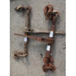 2 CHAIN TENSIONERS NO VAT