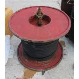 INDUSTRIAL FIRE REEL AND HOSE IN WORKING ORDER NO VAT