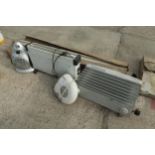 4 HEATERS AND QTY OF FLUORESCENT TUBES + VAT