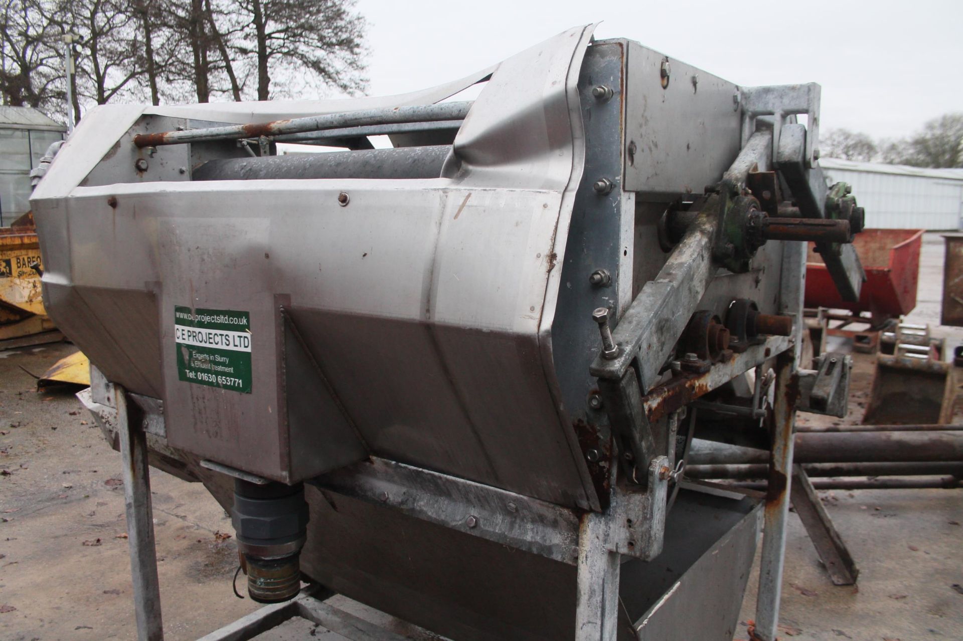 AN EVO2000 SLURRY SEPERATOR BASED ON THE CARRIER SEPERATORS SOLD BY CE PROJECTS AND A FURTHER SLURRY - Image 4 of 8