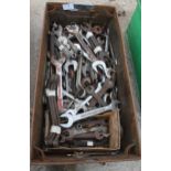 BOX OF SPANNERS + VAT