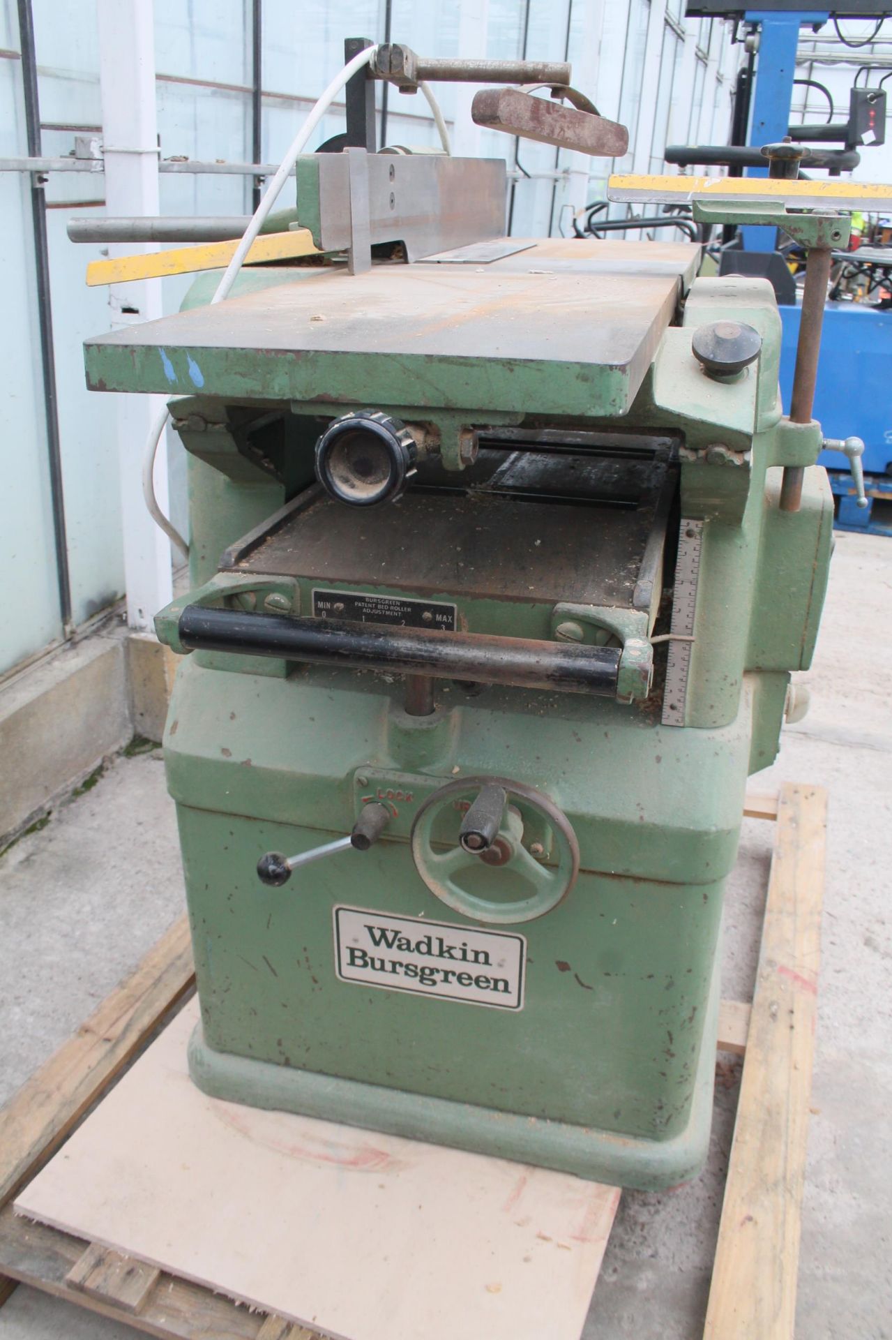 WADKIN BURSGREEN PLANER NO VAT - Image 4 of 6