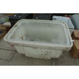 250LTR FORKLIFT MORTAR TUB NO VAT