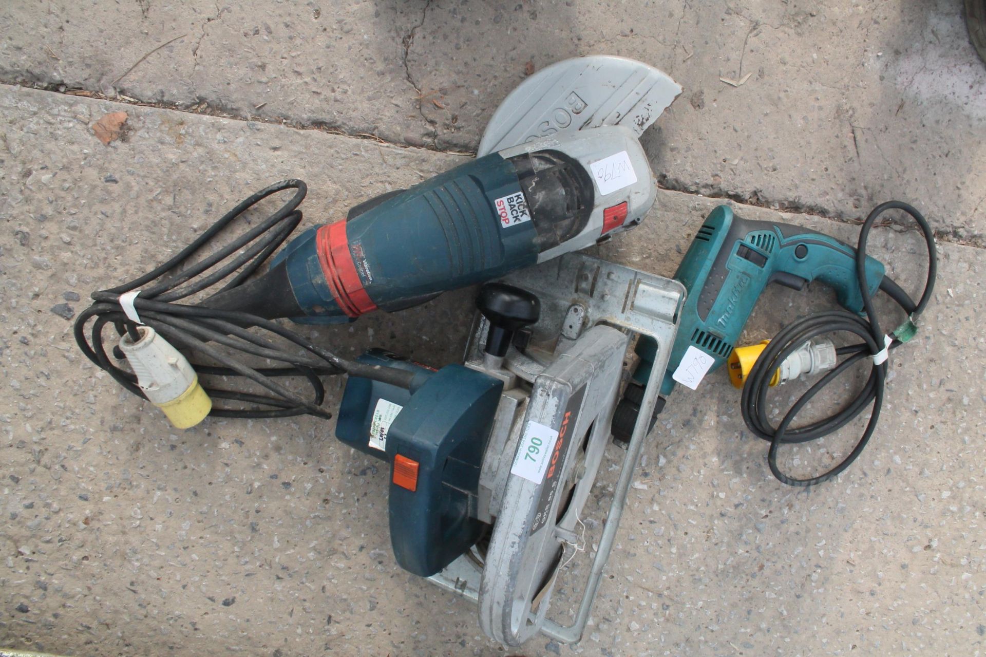 CIRCULAR SAW, DRILL AND ANGLE GRINDER NO VAT