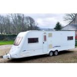 FLEETWOOD HERITAGE 640 ES CARAVAN 2005 FOLDER WITH BOOKLET 4 NEW TYRES SLLOY WHEELS 1 NEW SPARE TYRE