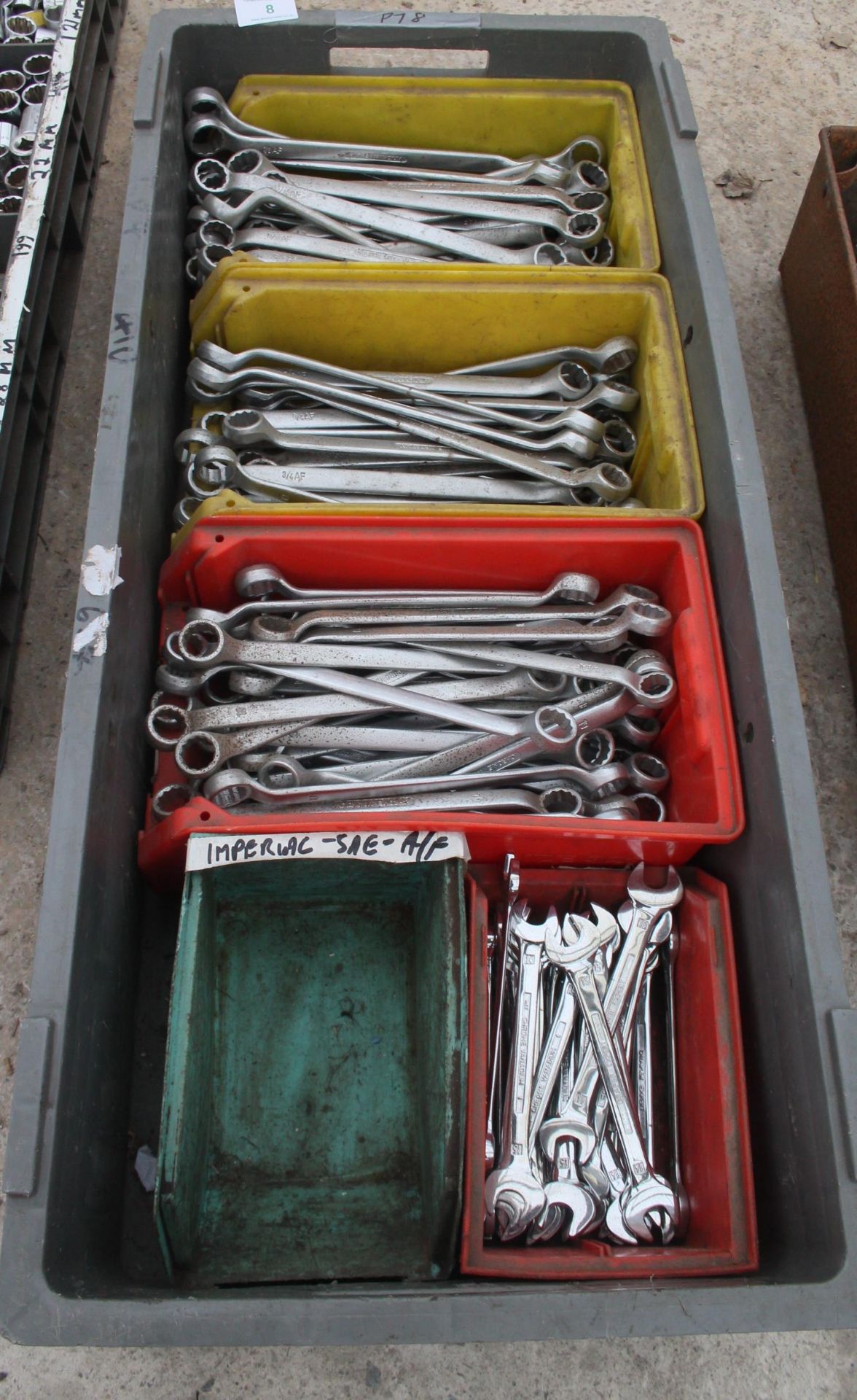 NEW BOX OF SPANNERS + VAT