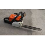 STIHL MS180C CHAINSAW IN WORKING ORDER NO VAT