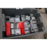 CRATE OF WALL SOCKETS NO VAT