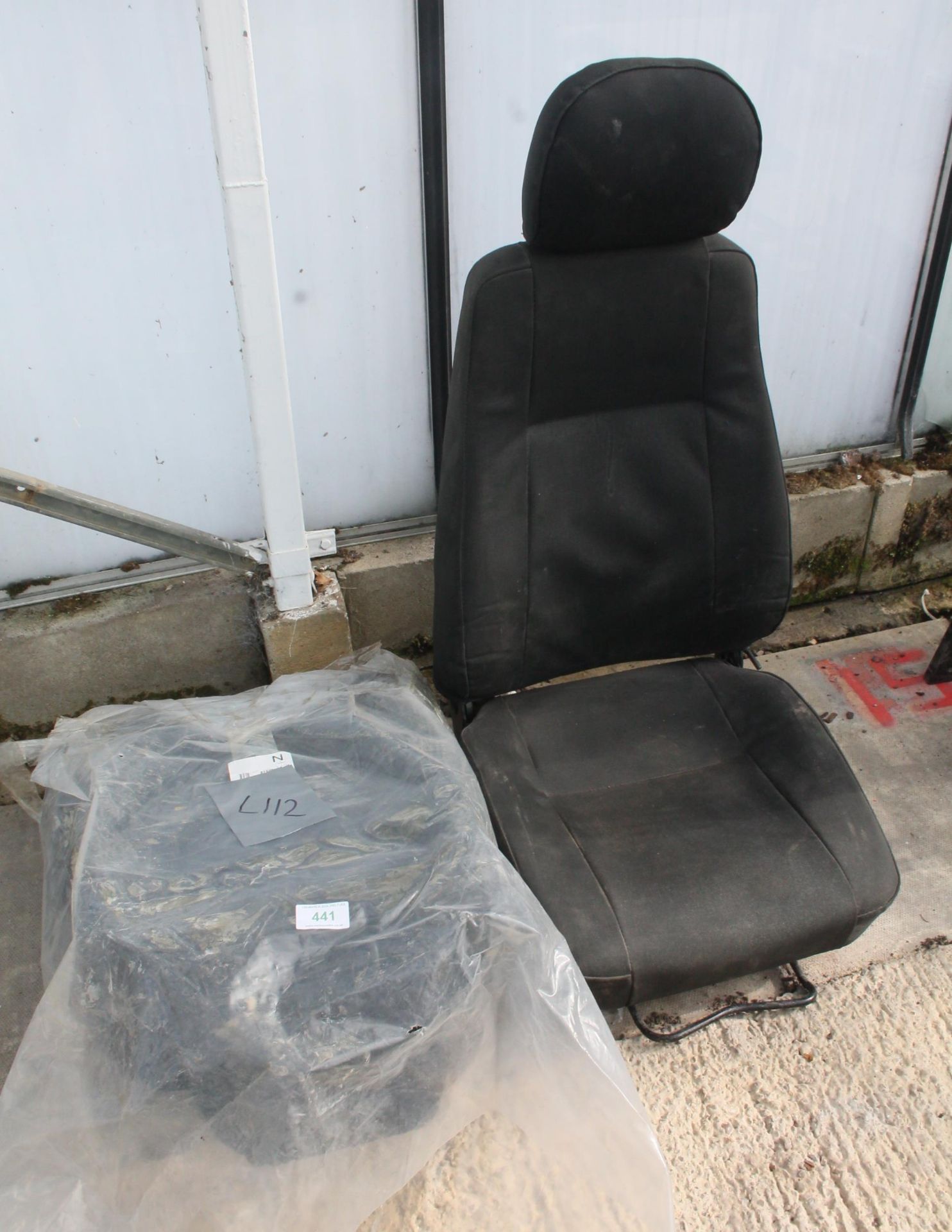 PAIR OF UNIVERSAL WATERPROOF VEHICLE SEATS + VAT