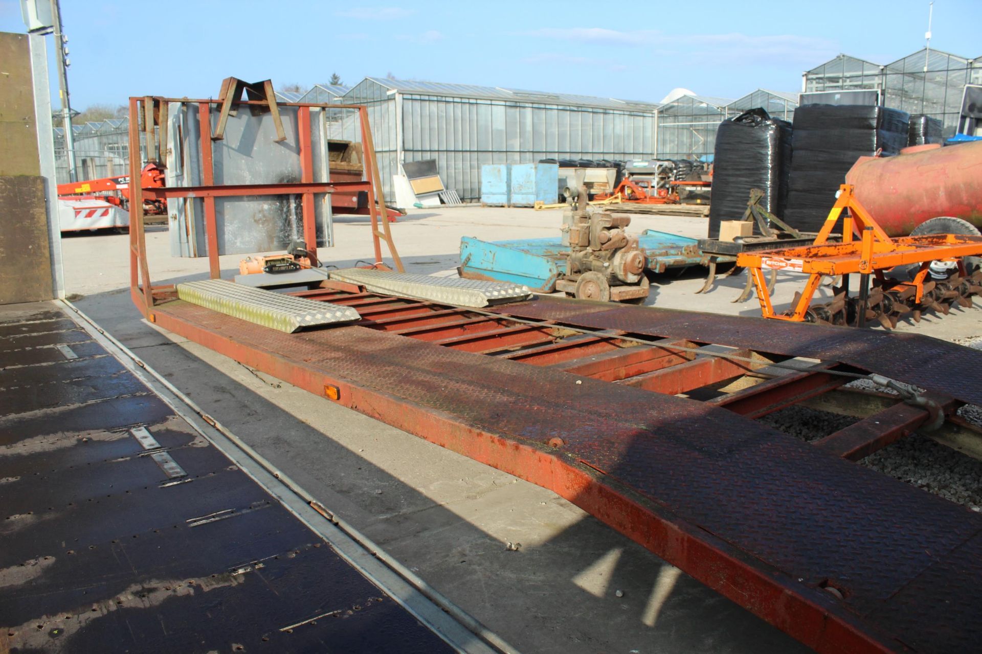 PLANT RECOVERY BODY WITH ALUMINIUM RAMPS & CONTROLLER NO VAT - Image 3 of 4