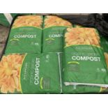 FIVE BAGS OF RICHMOOR ORGANIC COMPOST NO VAT TO BE SOLD FOR THE FIVE