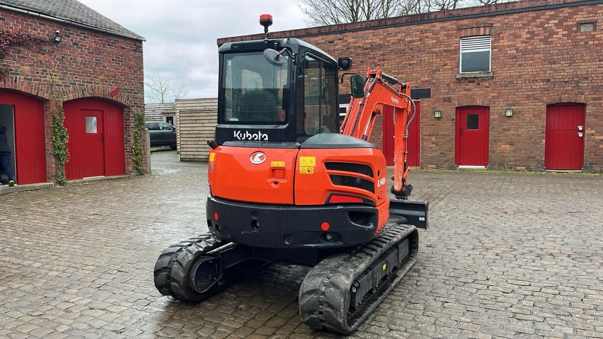 2019 KUBOTA U48-4 COMPACT EXCAVATOR 552 HOURS WITH HYDRAULIC QUICK HITCH TO BE SOLD WITH 4 BUCKETS - Bild 4 aus 24