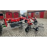 MASSEY FERGUSON RK 662 TRC ROTOR RAKE WITH OPERATORS MANUAL + VAT