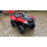 2018 HONDA TRX420FA6 FOURTRAX RANCHER AUTOMATIC DCT QUAD BIKE CAN BE SWITCED FROM 2 TO 4 WHEEL DRIVE