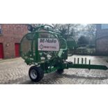 2018 MC HALE S307 ORBITAL ROUND BALE WRAPPER SERIAL NUMBER 125604 WITH OPERATORS MANUAL + VAT