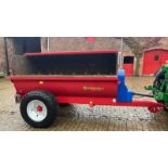 2016 MARSHALL MS 75 ROTARY MANURE SPREADER 7.5 CUBIC YARDS CARRYING CAPACITY 5 TONNE SERIAL NUMBER