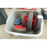 ASSORTMENT OF TUBELESS WHEELS NO VAT