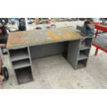 LARGE BENCH AND RECORD VICE + VAT