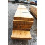 6 TIMBERS FROM 6'6" LONG 12" X 2" + VAT