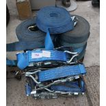 BLUE RATCHETS & STRAPS - PLUS VAT