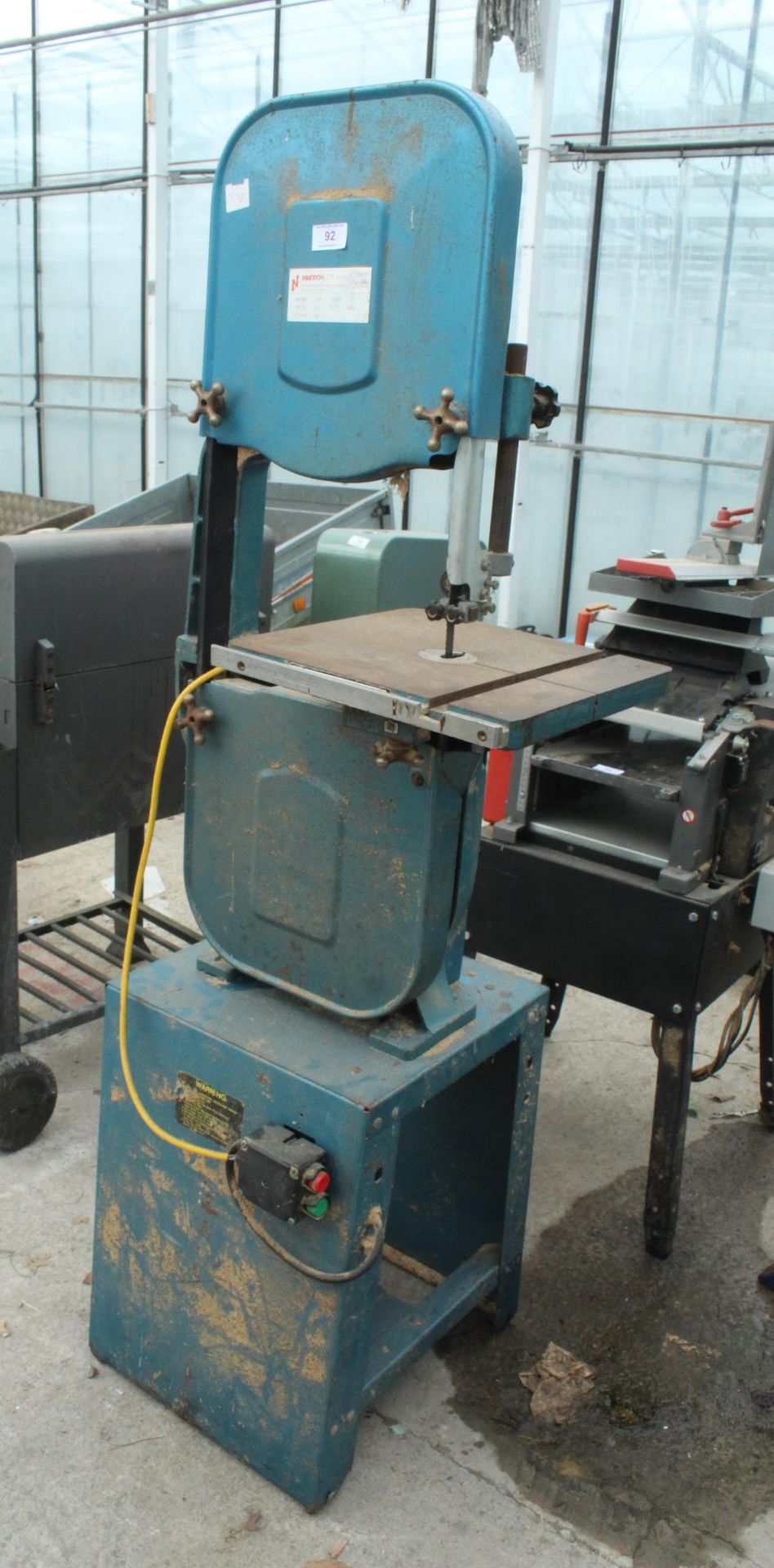 NAEROK BAND SAW NO VAT