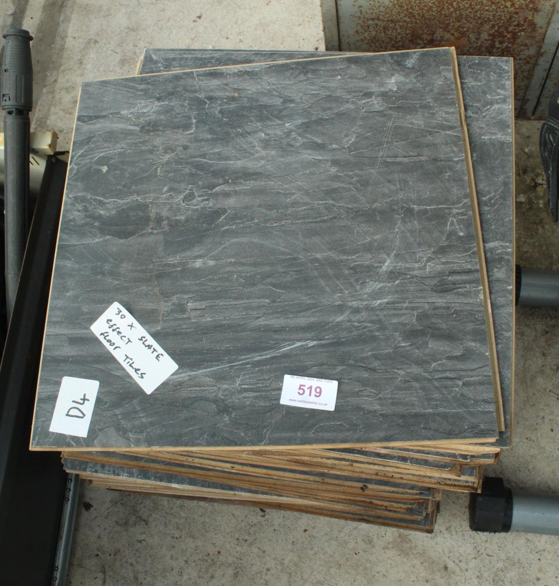 30 SLATE EFFECT TILES NO VAT