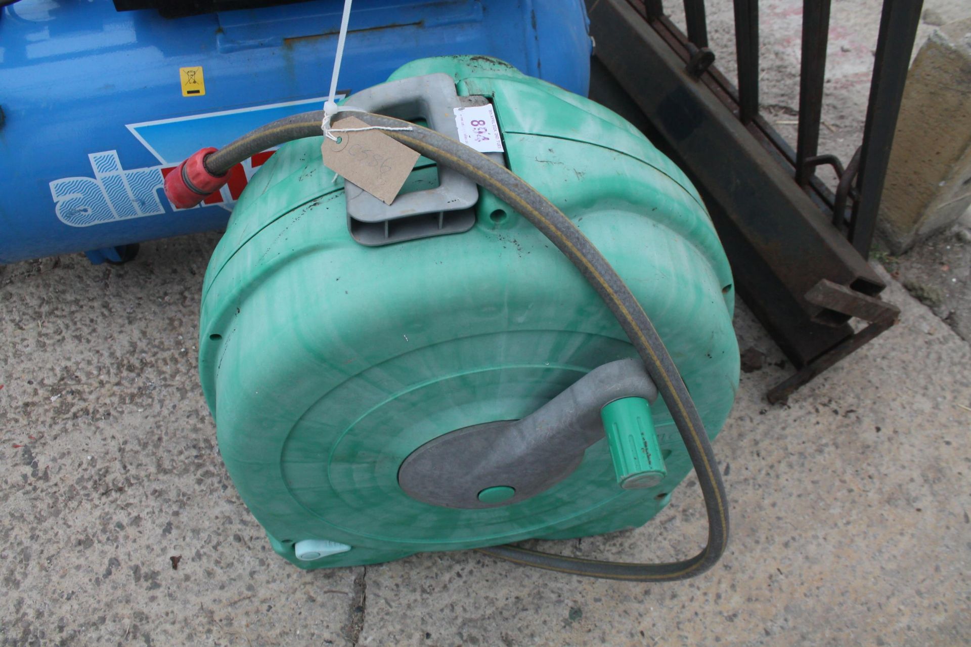 GARDEN HOSE AND REEL NO VAT