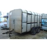 IFOR WILLIAMS TA510 LIVESTOCK TRAILER TWIN AXLE + VAT