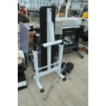 WEIGHT LIFTING BENCH AND WEIGHTS (5KG,2.5KG,1.25KG) + VAT