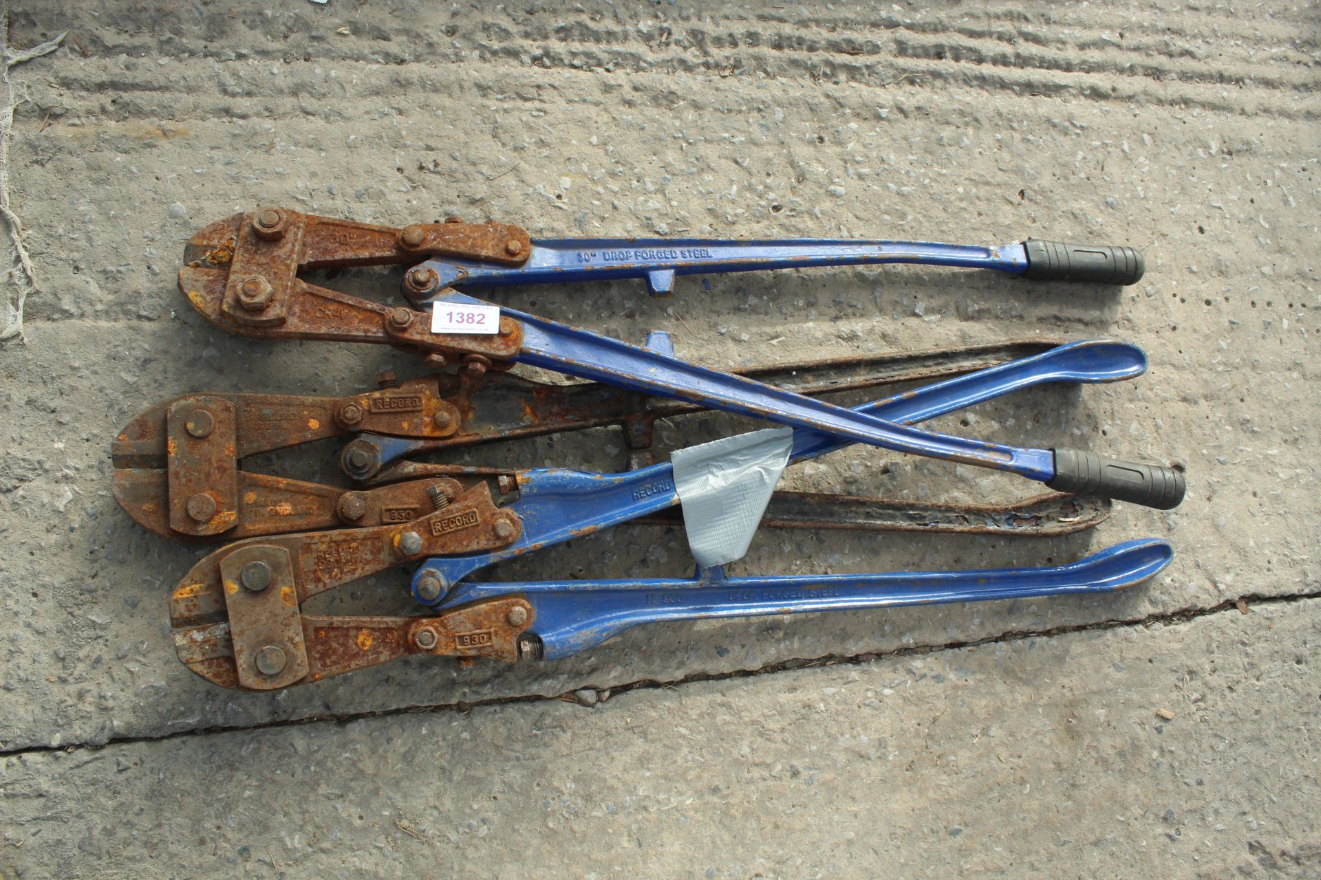 3 RECORD BOLT CUTTERS + VAT