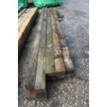 10 TIMBERS 3 X 2 AND 8 FT LONG NO VAT