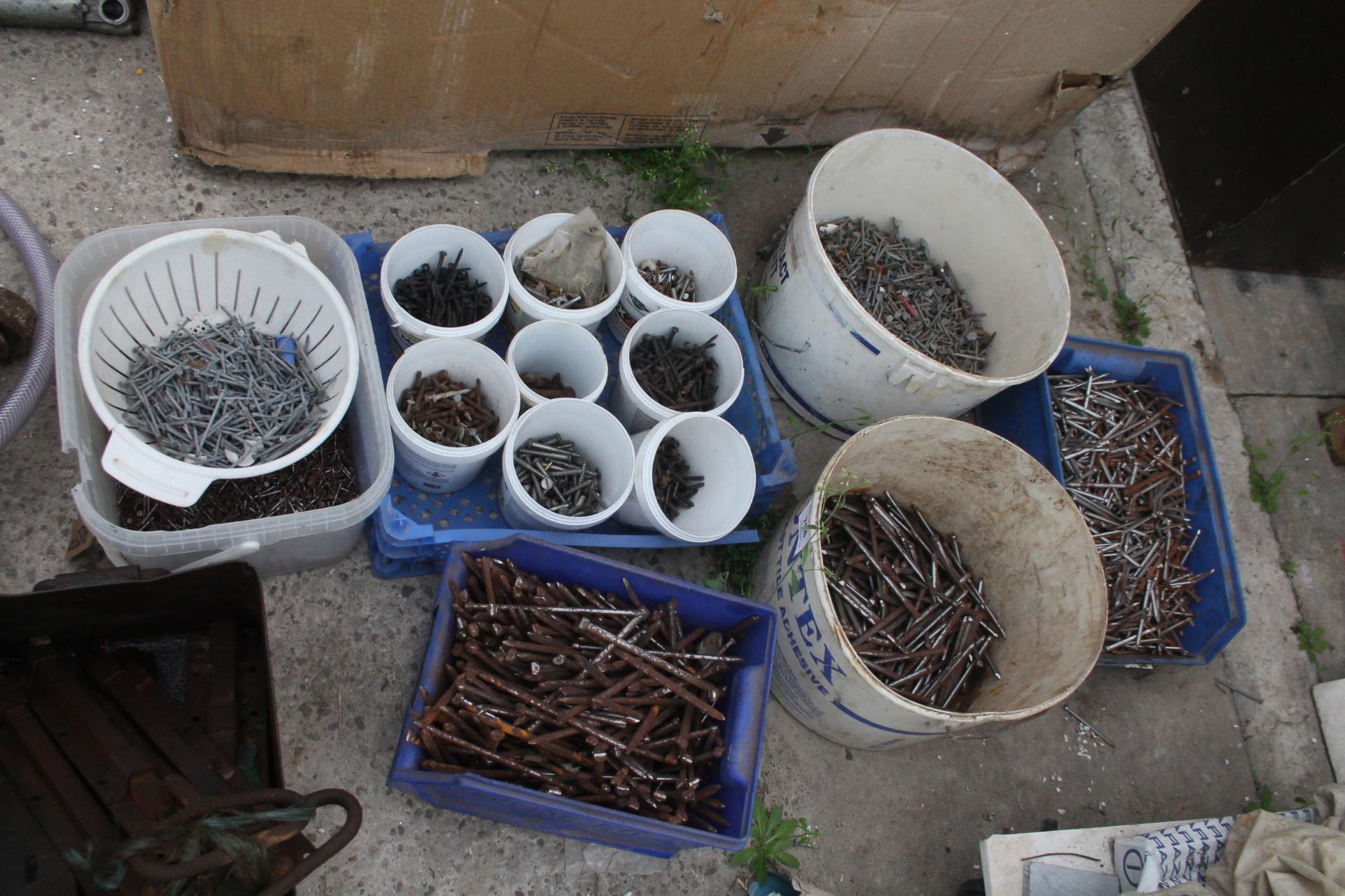 QUANTITY OF NAILS AND SCREWS - PLUS VAT