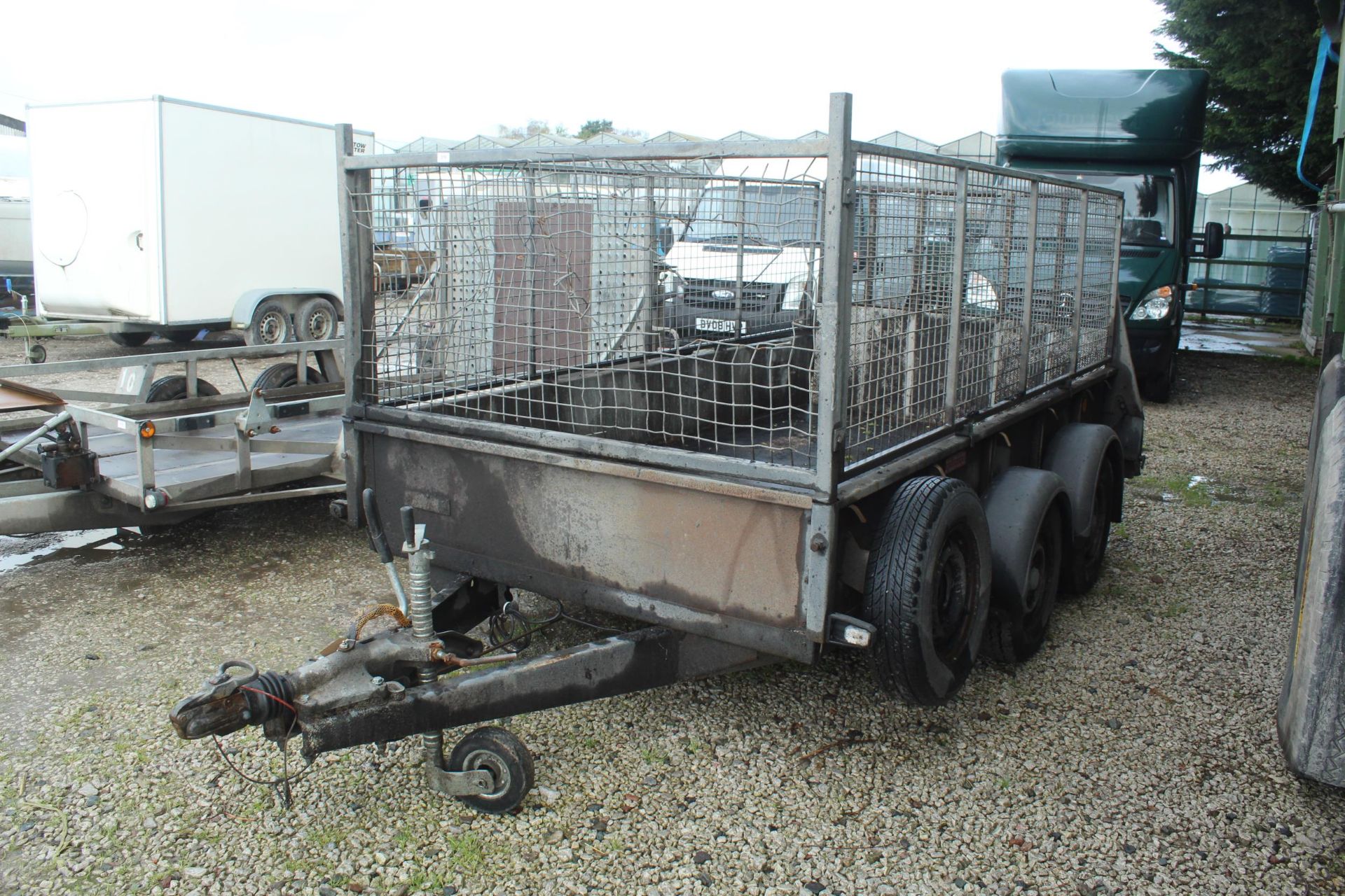 IFOR WILLIAMS GD105 WITH RAMPS & MESH SIDES NO VAT - Image 2 of 3