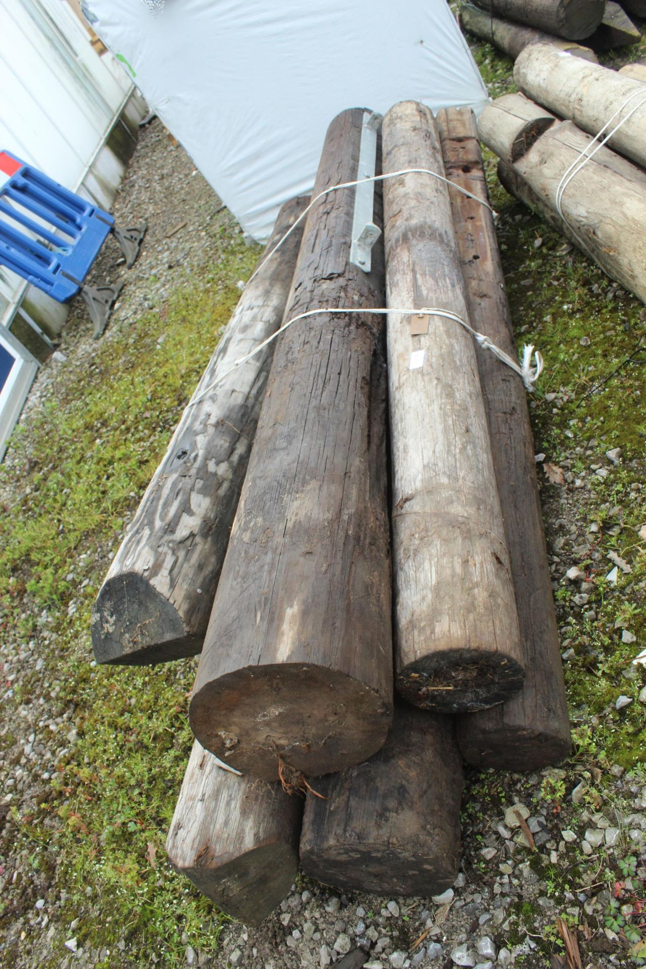 6 GATE POSTS + VAT