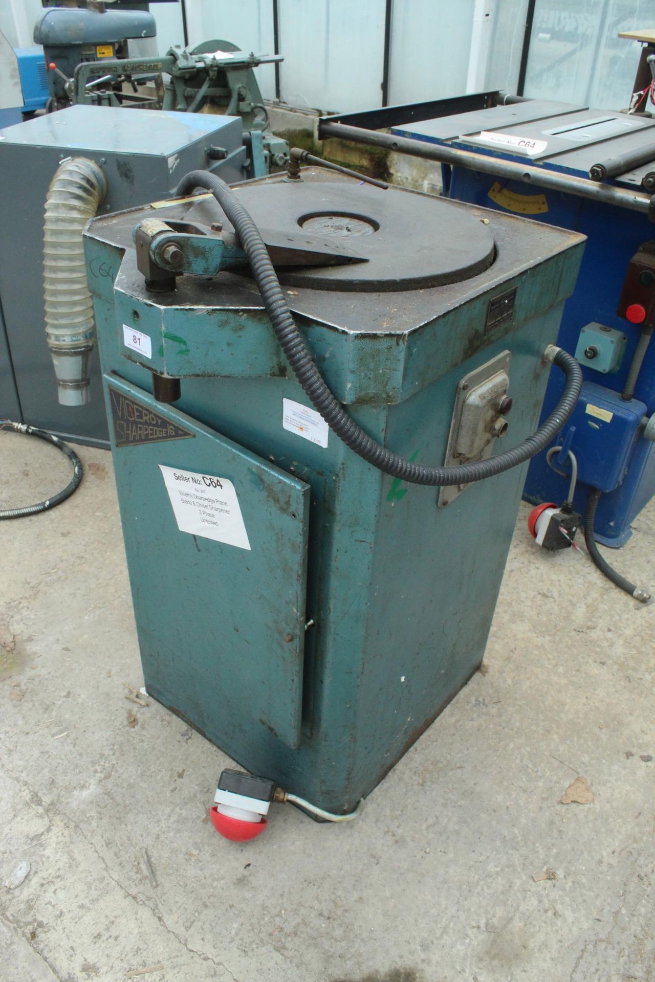 VICEROY SHARPEDGE TOOL GRINDER UNTESTED NO VAT