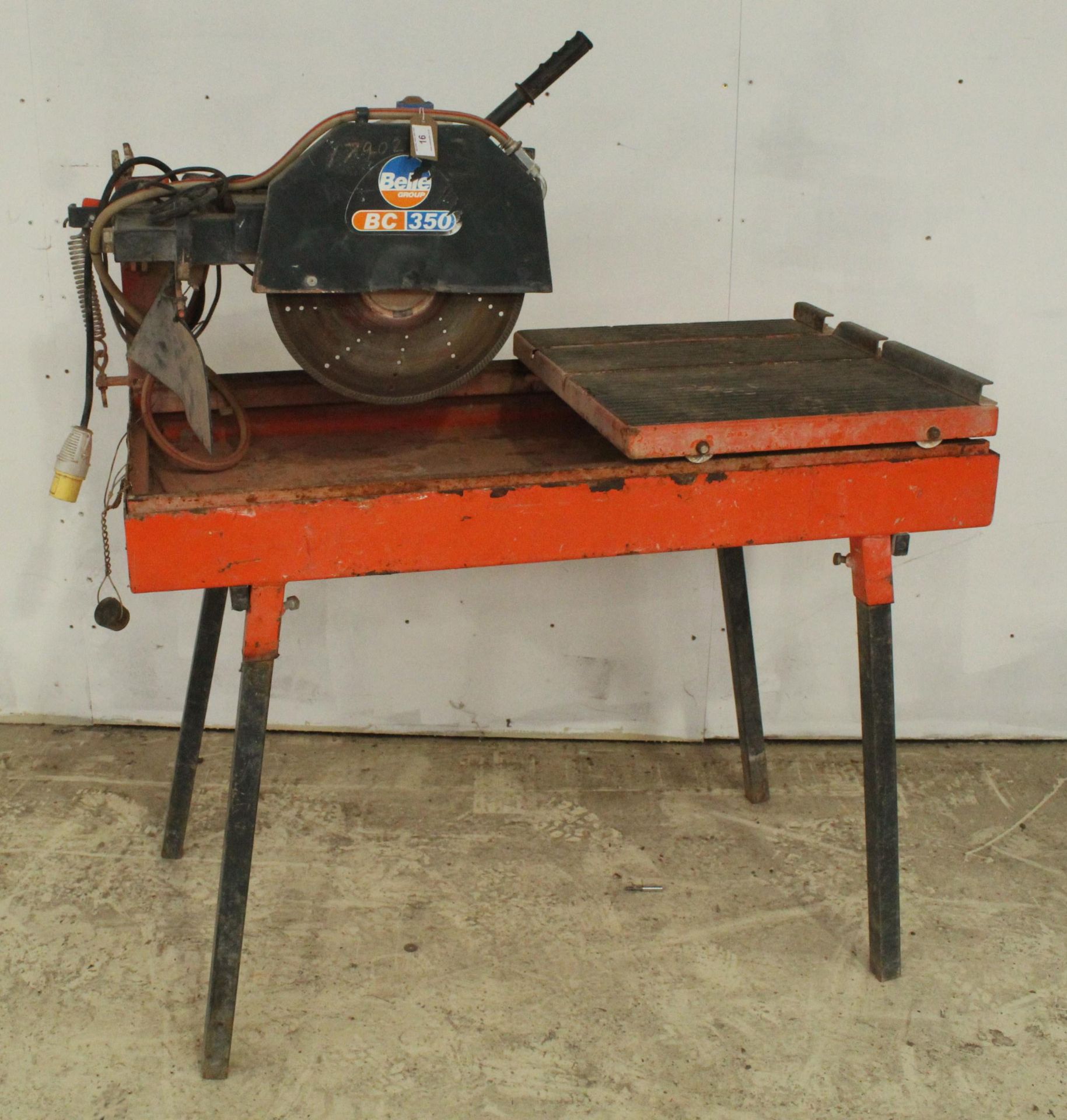 BELLE BC BRICK AND SLAB CUTTER IN GOOD WORKING ORDER NO VAT