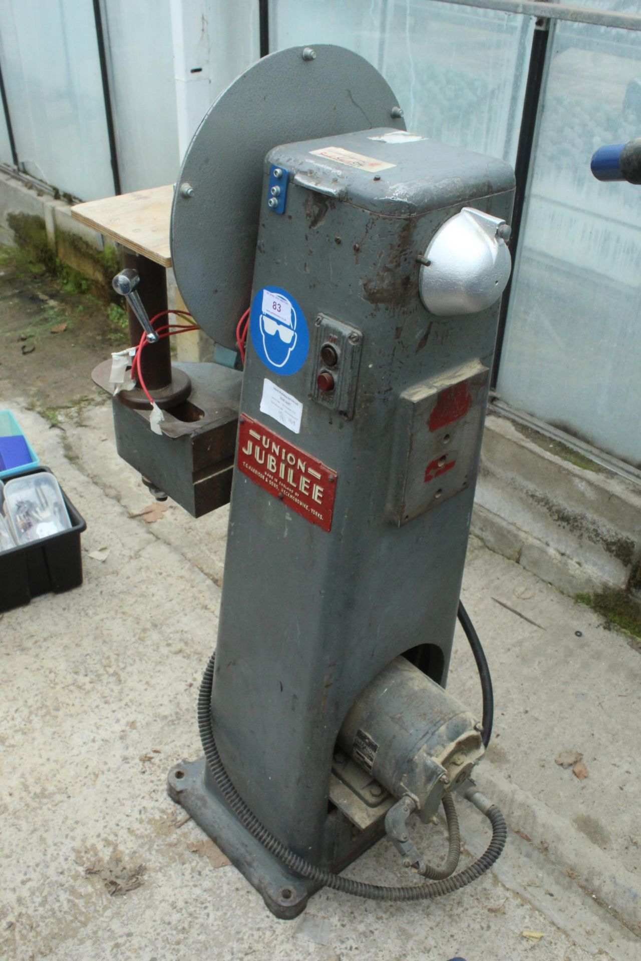 UNION JUBILEE DISC SANDER UNTESTED NO VAT - Image 2 of 4