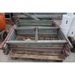 TWO PALLETS OF SCAFFOLD TOWER - NO VAT