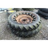 FORD ROW CROP WHEELS + VAT