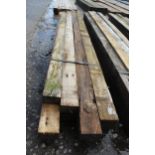 12 TIMBERS 3 X 2 AND 6 FT LONG NO VAT