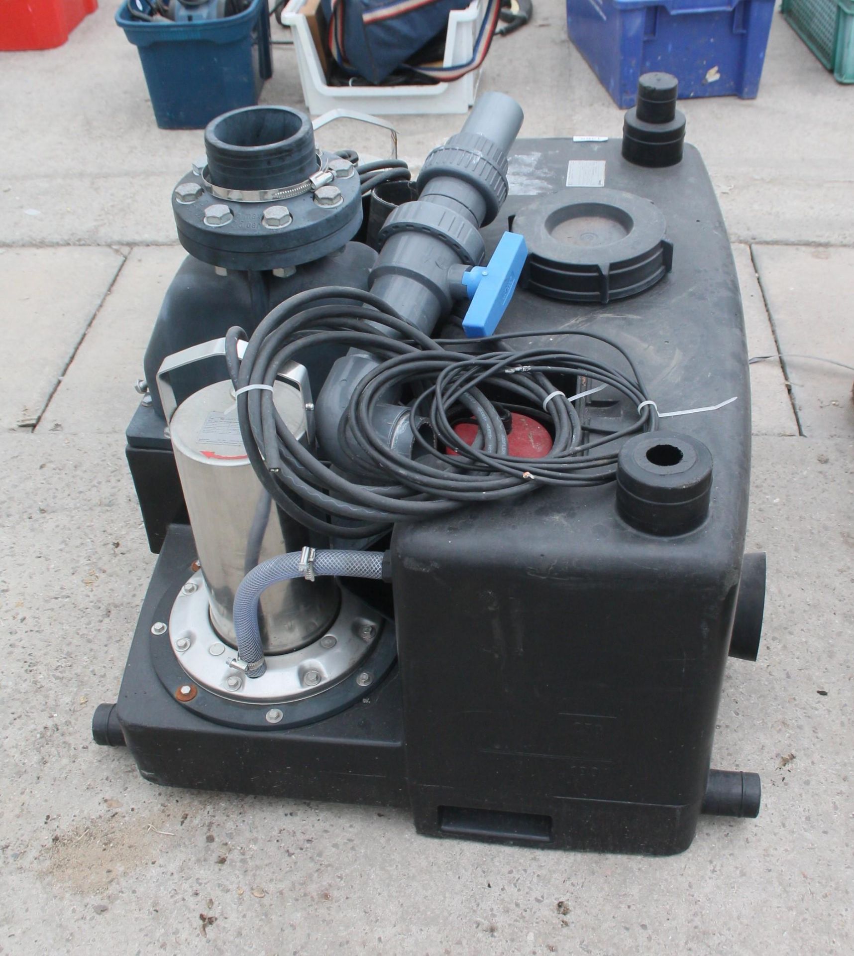 WILO DRAINLIFT M2-8 RV SEWAGE LIFTING UNIT 230V 50HZ , READY FOR CONNECTION SUBMERSIBLE AUTOMATIC - Bild 3 aus 3