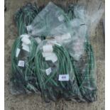 6 BAGS OF BUNGEE STRAPS APPROX 60 + VAT