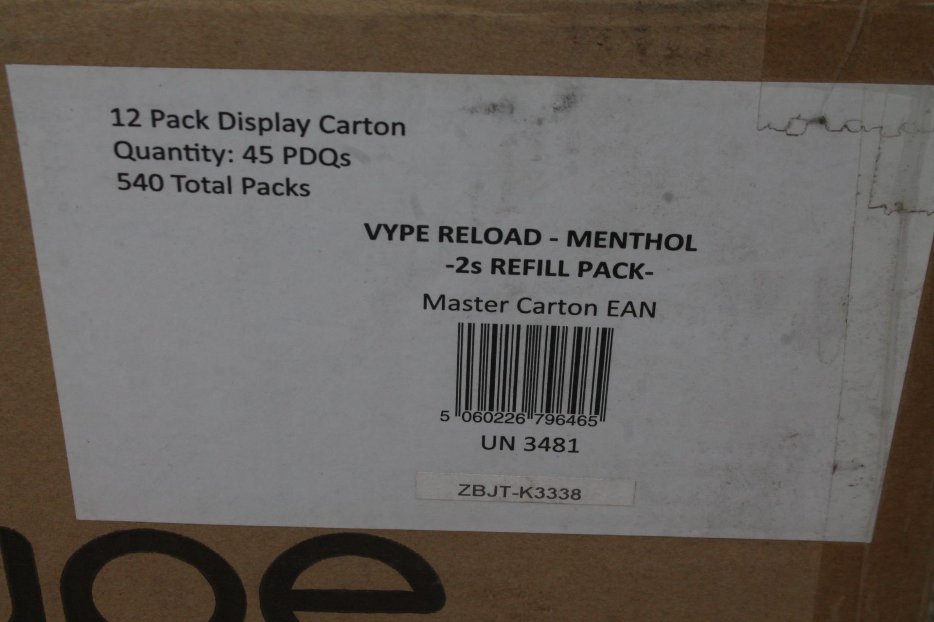 2 BOXES OF VYPE REFILLS NO VAT - Bild 2 aus 3