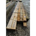 12 TIMBERS 3 X 2 AND 8 FT LONG NO VAT