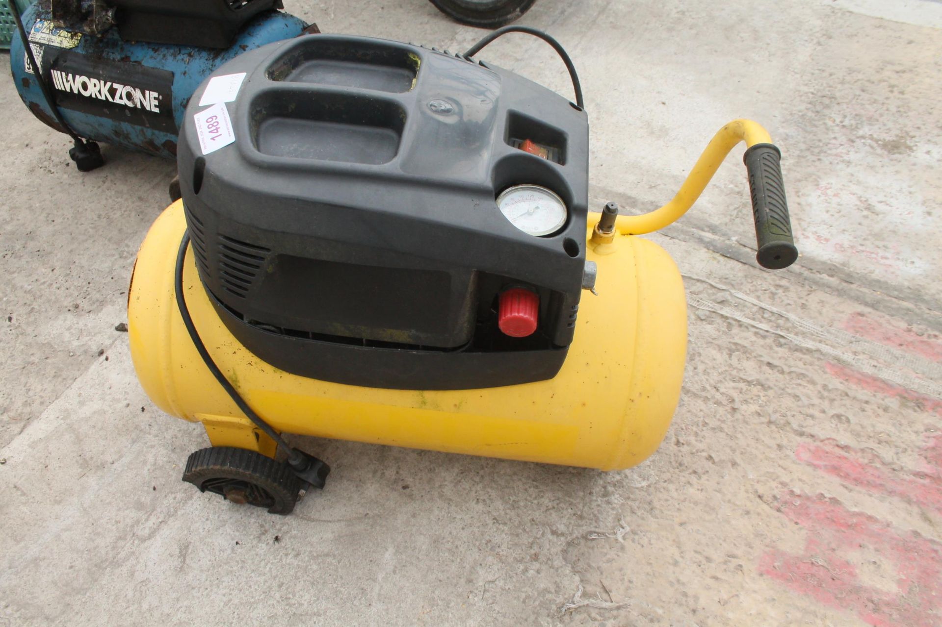 YELLOW COMPRESSOR NO VAT