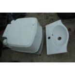 ROYAL PORTABLE TOILET AND SINK NO VAT